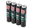 Oplaadbare batterijen, Ni-MH, AAA, 1.2V, 750mAh, 4 ST